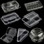 EMBALLAGE PLASTIQUE AVEC COUVERCLE PLAT 2000 ML