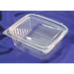 EMBALLAGE PLASTIQUE AVEC COUVERCLE CAREE 750 ML