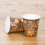 GOBELET CARTON CAFE MARRON 7 OZ