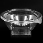 BOITE PLASTIQUE  RONDE SALADE 250 ML